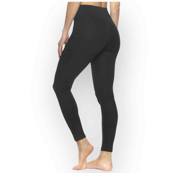 NWT Felina Women’s Sueded Wide Waistband Leggings 2-Pack M - Picture 3 of 4